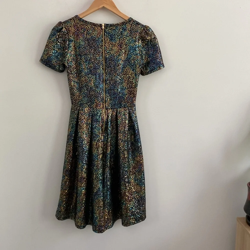 LulaRoe Short Sleeve Dress XS - Picture 7 of 8